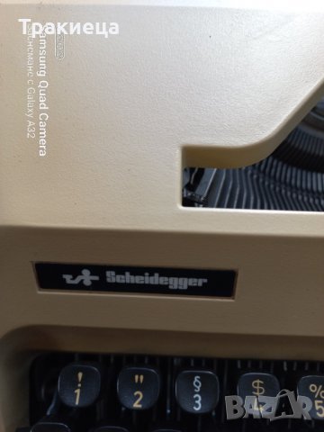 Немска пишеща машина в куфар, снимка 4 - Антикварни и старинни предмети - 38270871