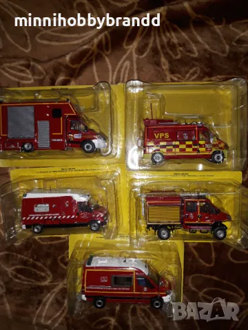 Mercedes 316 CDI Peugeot J5 Iveco Dayli 4x4 Renault Master Iveco Dayli 1.43 Scale Hachette