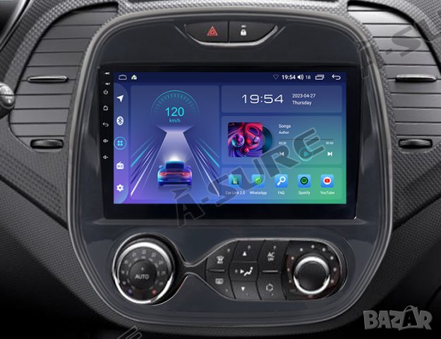 Мултимедия, Двоен дин, за Renault Captur, Навигация, плеър, Android, Рено, Renault Captur 2015-2017, снимка 9 - Аксесоари и консумативи - 43592406