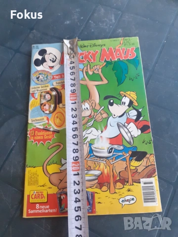 Комикс - Micky Maus Walt Disney N33 - 8.8.1996 Germany, снимка 6 - Антикварни и старинни предмети - 53280731