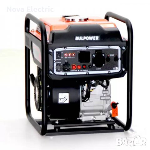 Генератор На Ток ГАЗ-БЕНЗИН-Инверторни (950W-10КW) BULPOWER, снимка 7 - Генератори - 39729251