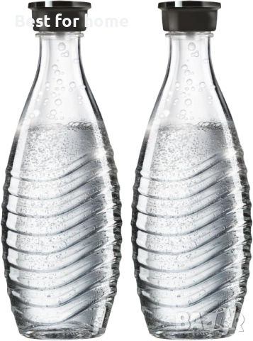 SodaStream DuoPack 2 x 0.7 л, стъкленr бутилки, снимка 2 - Други - 52953256
