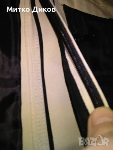 Чанта през рамо промазан плат Даун анд аут 25х25см отлична, снимка 8 - Чанти - 49796129