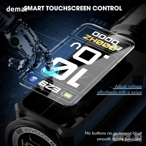EZ P3 Pro Touch безжична машина за татуировки с голям сензорен екран, снимка 5 - Други - 51734982