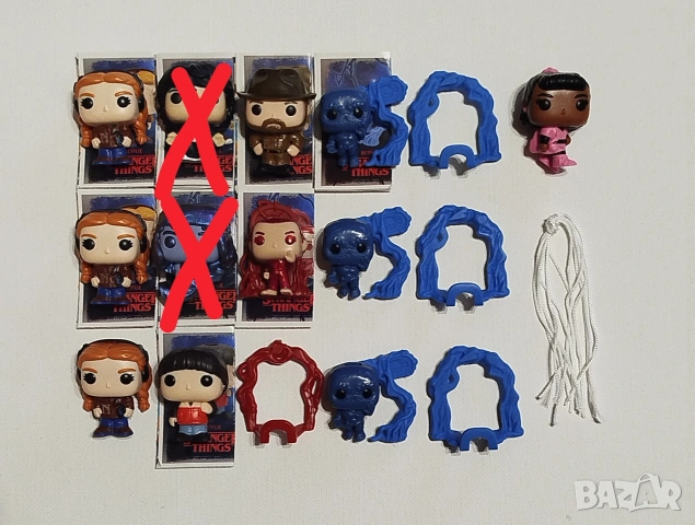 Kinder Joy Stranger things фигурки