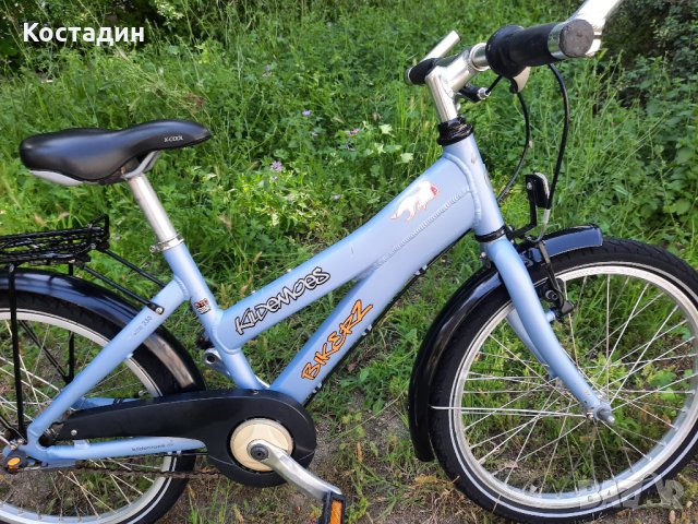 Детски велосипед. Kildemoes  Bikerz.  Алуминиев  20 цола гуми,3 скорости., снимка 3 - Велосипеди - 34634498