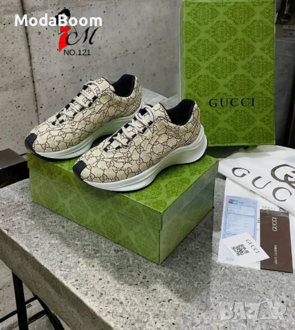 Gucci мъжки маратонки Различни цветове , снимка 2 - Маратонки - 48826005