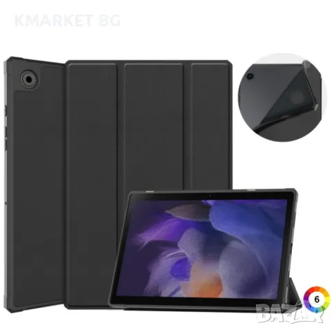 Samsung Galaxy Tab A8 2021 SM-X205 Кожен Калъф и Протектор, снимка 6 - Калъфи, кейсове - 48235659