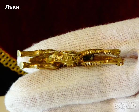 Бронзов медальон,фигура Тигър. , снимка 4 - Колиета, медальони, синджири - 50594508