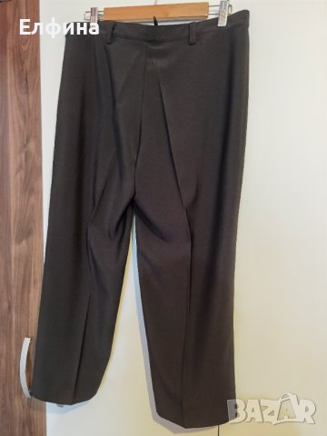 Дамски панталон с прав крачол и ръб 52 номер, снимка 2 - Панталони - 37881687