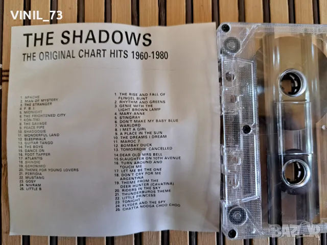 The Shadows – The Original Chart Hits 1960-1980, снимка 3 - Аудио касети - 48822931