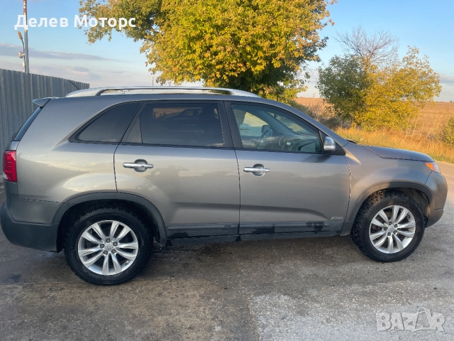 Kia Sorento 2.2CRDI 197 кс., 2011г., 4x4 автоматик, кожа, ел. седалки, панорама, навигация, теглич, , снимка 5 - Автомобили и джипове - 51991151