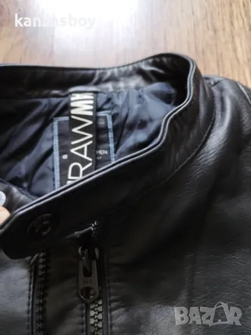  G-star 5620 Custom Zip Leather - страхотен Дамски Елек Естествена Кожa М, снимка 9 - Якета - 50150337