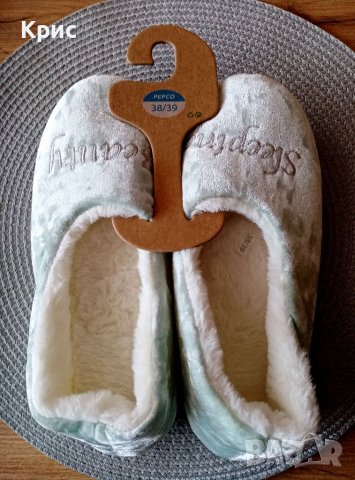 Нови дамски домашни пантофки Sleeping Beauty , снимка 4 - Пантофи - 37630719