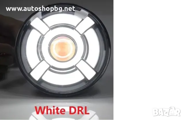 Универсални 7" ЛЕД Фарове, снимка 3 - Части - 47925804