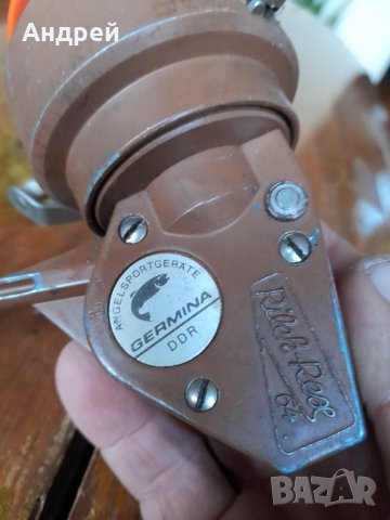 Стара риболовна макара Germina Rileh Rex, снимка 6 - Други ценни предмети - 43715564