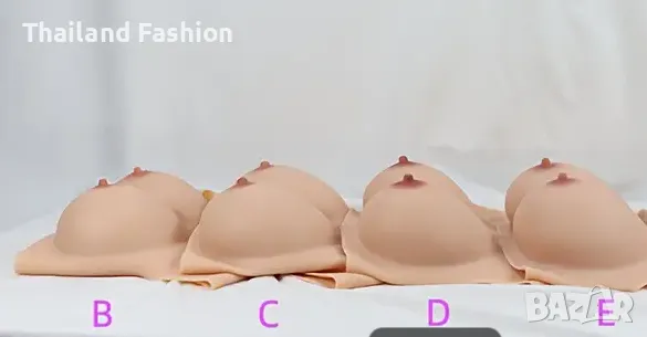 Силиконови изкуствени гърди, бюст, цици (Чашка C), снимка 8 - Други - 49632194