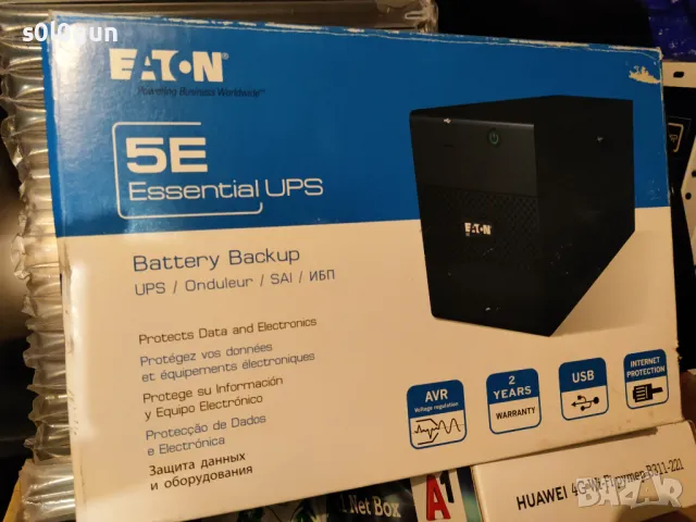 Eaton UPS 5e 850i НОВ, снимка 3 - UPS захранвания - 50166423