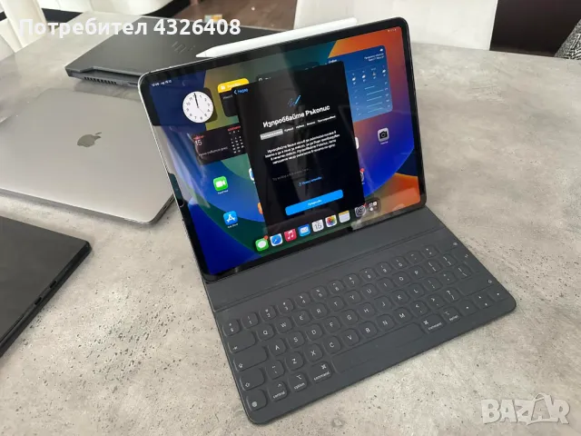 Ipad Pro 12.9” 3rd gen 2019 Cellular + Apple Smart Folio, снимка 3 - Таблети - 48356303