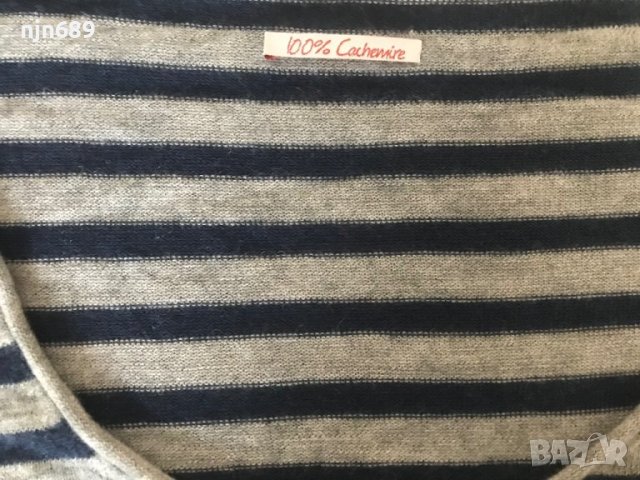 100% кашмир, снимка 2 - Блузи с дълъг ръкав и пуловери - 44015530