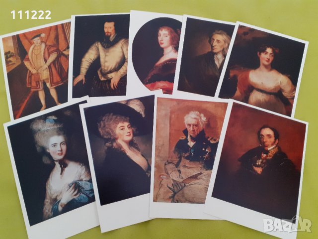 диплянка репродукции живопис - световна класика, снимка 3 - Колекции - 32693119