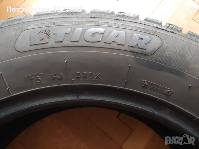 Като нова зимна гума TIGAR SUV Winter 255/55/R18 109V с 9-10 мм грайфер, снимка 3 - Гуми и джанти - 48403908