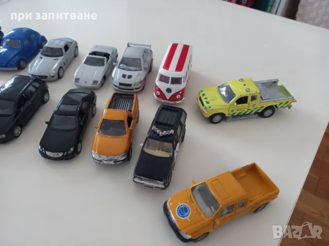 Kолички Mercedes, BMW, VW, Porsche, FIAT, Mitsubishi, Ford 1/34-1/46, снимка 6 - Колекции - 47912592