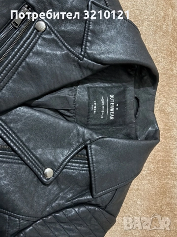 Дамско кожено яке , снимка 10 - Якета - 52776327