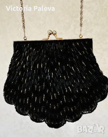 Красива чанта с мъниста , снимка 6 - Чанти - 49509321