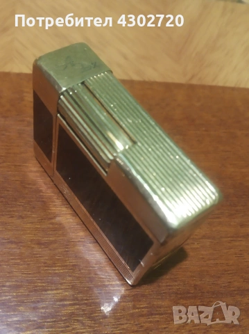 Позлатена "Dupont" оригинална запалка, снимка 7 - Запалки - 53284929