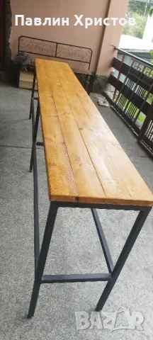 Изработка на различни видове мебел от метал и дърво-стил индустриал, снимка 2 - Декорация за дома - 49911290