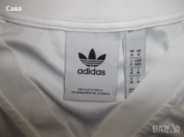 Тениски ADIDAS  мъжки,М  бяла/синьо и бяла/черно