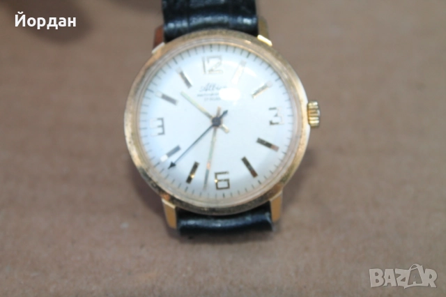 Швейцарски мъжки часовник ''Albion'' /17 камъка/, снимка 2 - Мъжки - 52723936