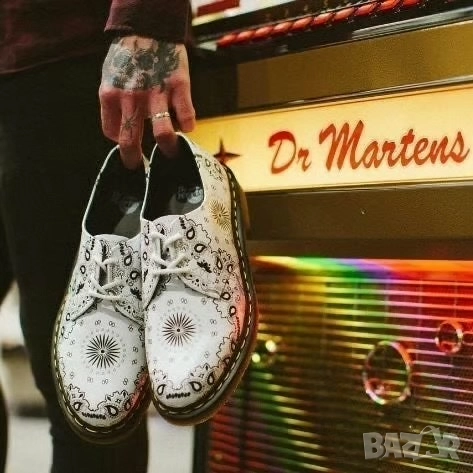 Dr Martens дизайнерски обувки, 1461 Bandana, 43 номер, снимка 8 - Официални обувки - 52161751
