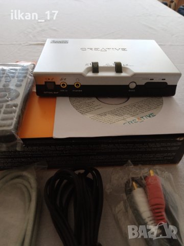 Звукова външна карта Creative Sound Blaster Live 24bit External НОВА!, снимка 2 - Аудиосистеми - 39161427