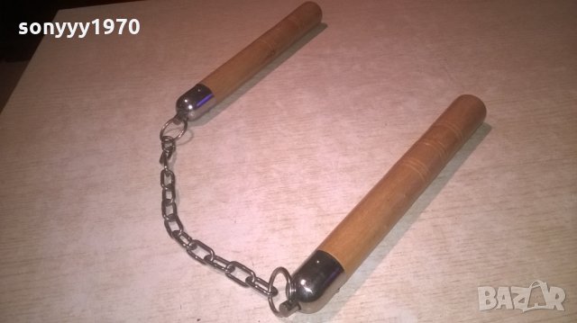 нинджаго-77х3см-дърво и метал-внос холандия, снимка 6 - Колекции - 27685217