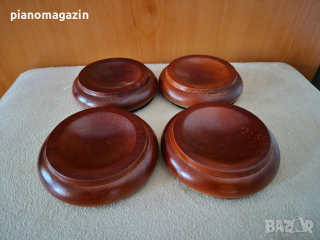 Нови дървени подложки за пиано/за защита на подови повърхонсти