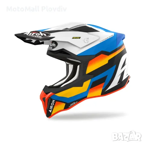 Каска Airoh Strycker Glam Blue Matt