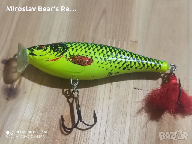 Воблер MISTRAL HRT -FL POP SURFACE 10см , снимка 1