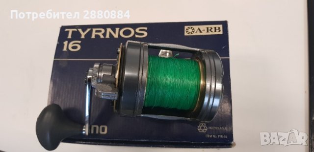 Продавам морски мултипликатор SHIMANO TYRNOS 16, снимка 2 - Макари - 43926470