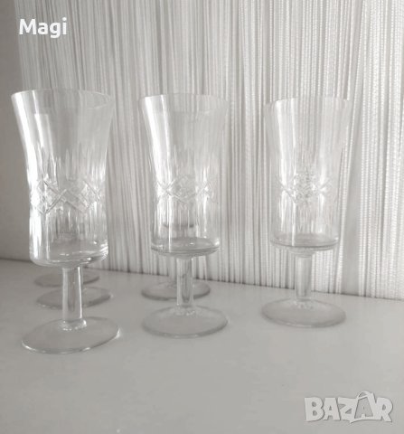 Кристални чаши , снимка 4 - Сервизи - 43502156