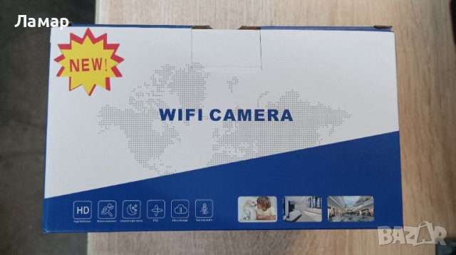 WiFi безжична IP камера 6MP нощно виждане цена при поръчка на 2бр и повече, снимка 5 - IP камери - 44051065