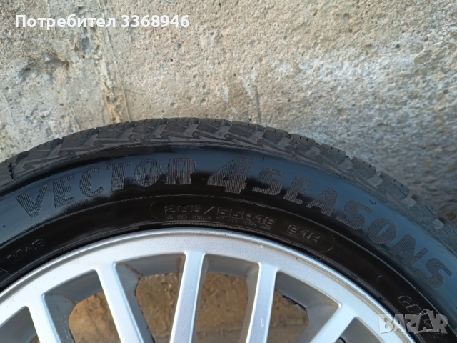 Джанти Skoda 16" 5x100 със зимни гуми Goodyear 205/55/16, снимка 10 - Гуми и джанти - 52835178