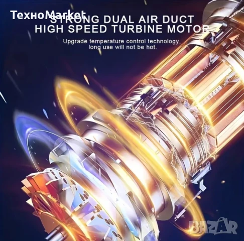 Малка мощна Безжична автомобилна прахосмукачка 2800mAh Гаранция 24 месеца , снимка 5 - Аксесоари и консумативи - 50637494