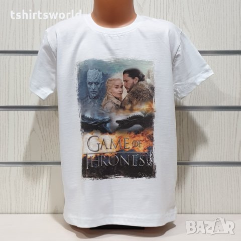 Нова детска тениска с дигитален печат Game of Thrones (Игра на тронове)