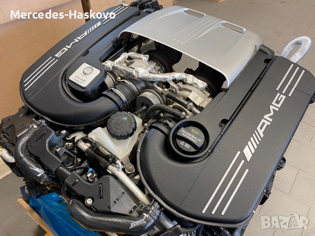 Mercedes M177 4.0 Bi-Turbo AMG двигател C63 GLC63 M177, снимка 3 - Части - 37423943