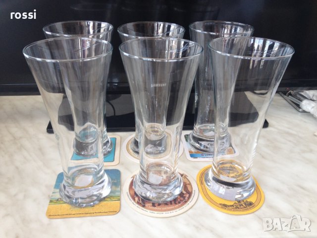 Нови старинни немски чаши за бира RASTAL сервиз чаша