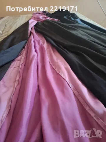 Сатенена официална рокля. , снимка 5 - Рокли - 43355721