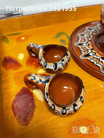 Сервиз за Ракия Троянска Керамика, снимка 12 - Сервизи - 50356772