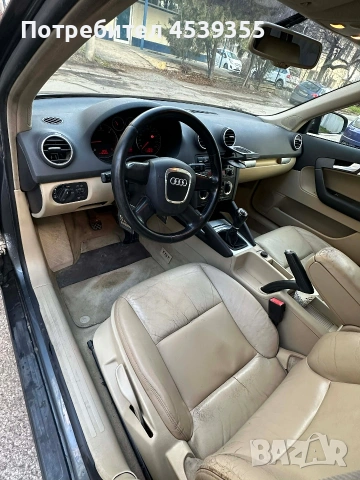 Продавам Audi A3 sportback 2.0 tdi, снимка 6 - Автомобили и джипове - 53504824